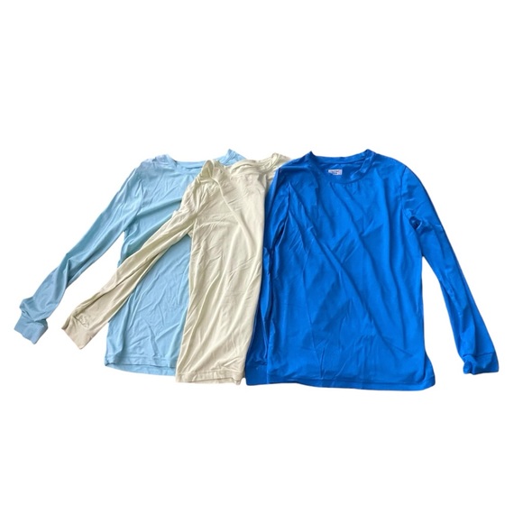 32 Degrees Other - 32 Degrees Cool Youth Medium Long Sleeve Shirts set- Blue, yellow , Light Blue